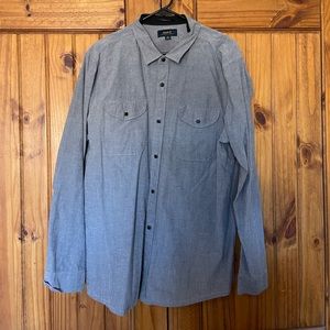 Roark Well Worn Long Sleeve Oxford Shirt size XL